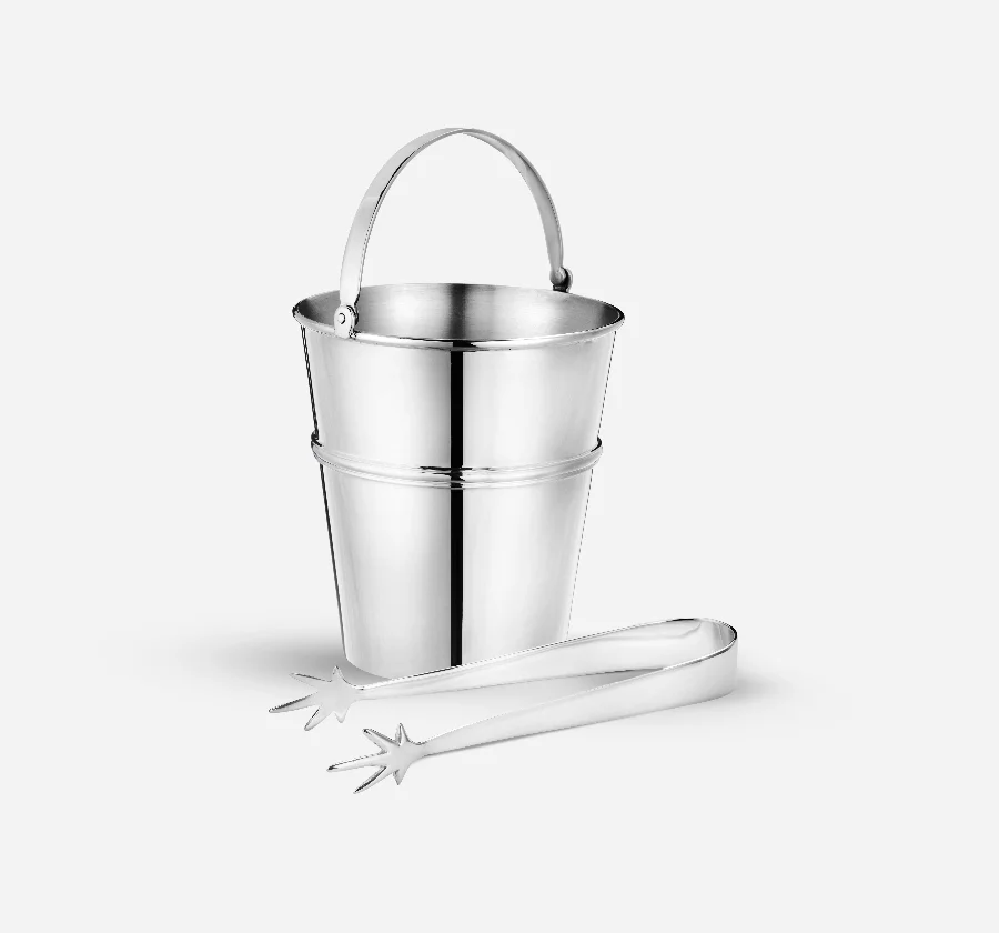 Plain Ice Bucket with handle